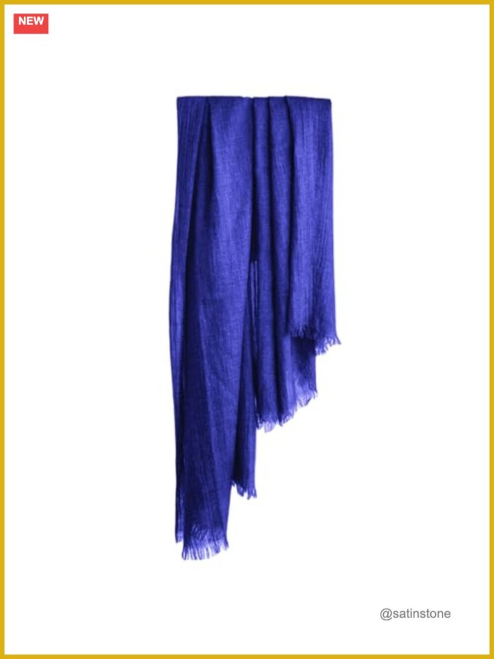 Soft Lightweight Gauze Linen-Feel Shawl Wrap for Women Summer Scarf